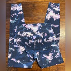 Lululemon Align High-Rise Pant Circulate Tie Dye Mineral Blue Multi CZBM